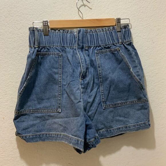 Versona Denim Jean Shorts Size 10 Blue - Picture 6 of 7